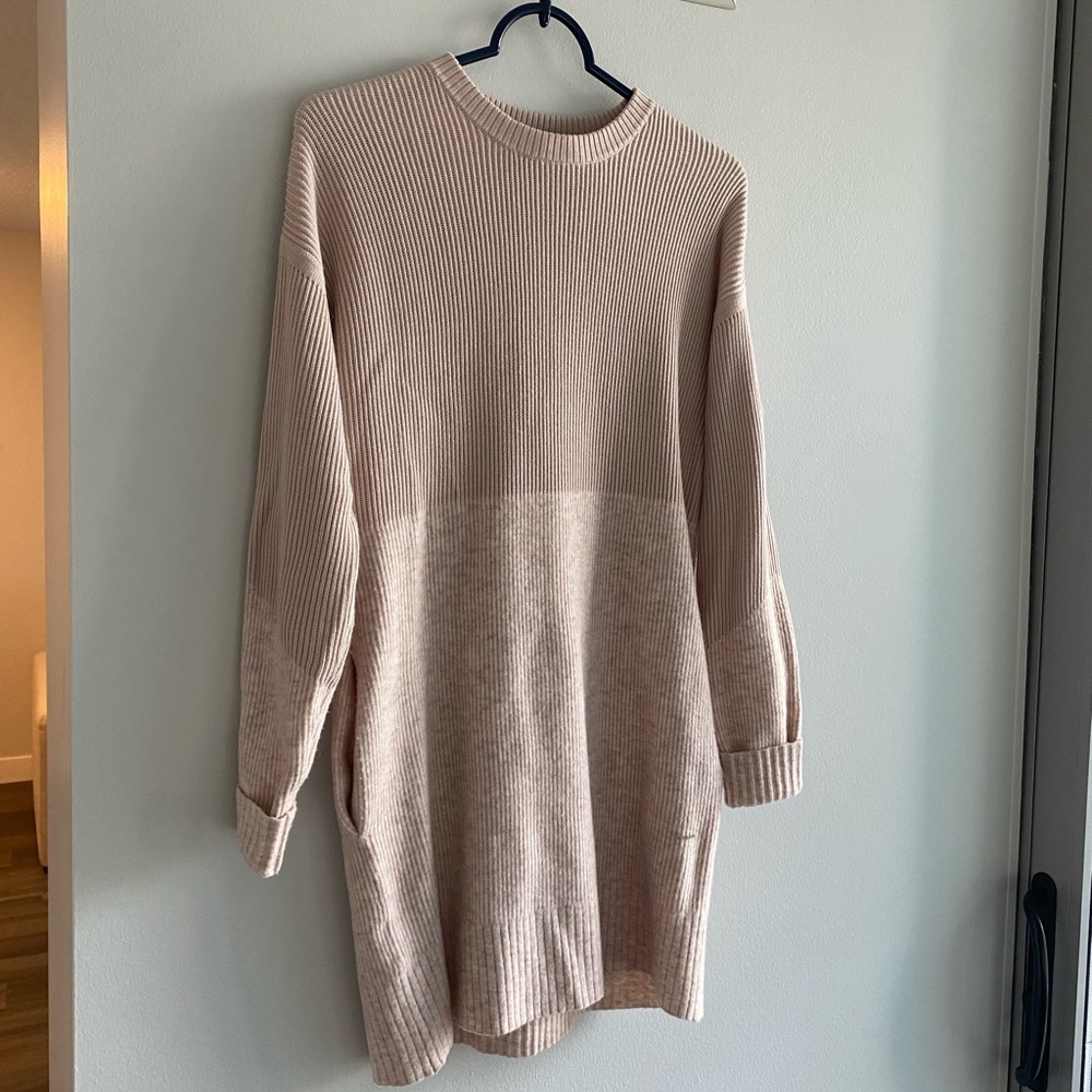 Lululemon cashmere sweater dress